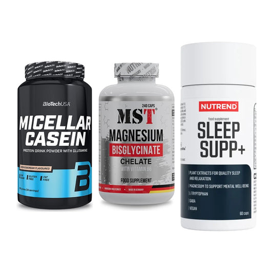 Schlaf & Erholung: BioTech Micella + MST Magnesium + Nutrend Sleep – alle enthaltenen Artikel