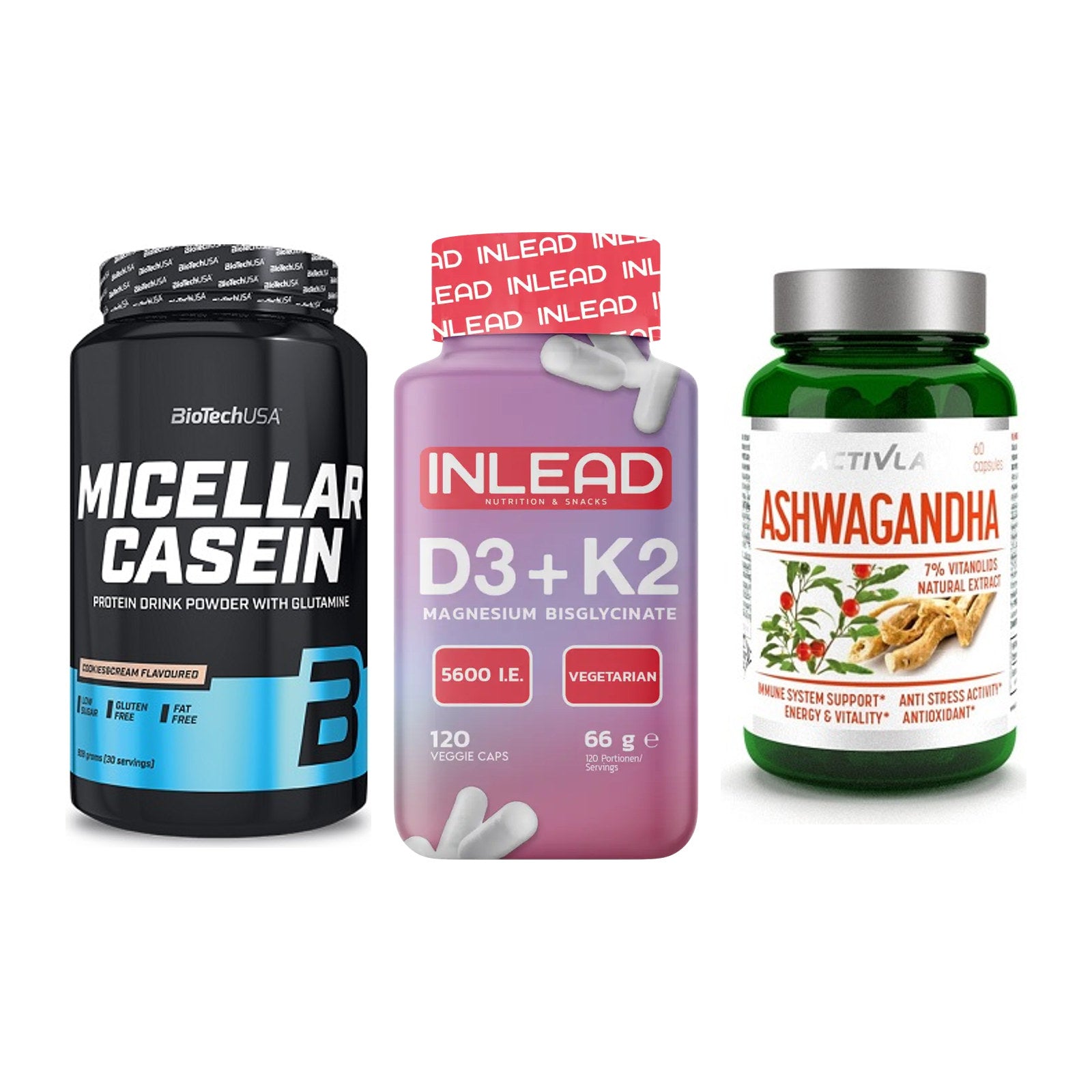 Schlaf & Erholung: BioTech Micella + INLEAD Vitamin + Activlab – alle enthaltenen Artikel