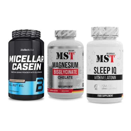 Schlaf & Erholung: BioTech Micella + MST Magnesium + MST Sleep IQ – alle enthaltenen Artikel