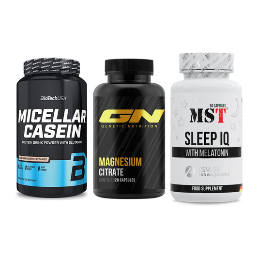 Schlaf & Erholung: BioTech Micella + GN Magnesium + MST Sleep IQ – alle enthaltenen Artikel