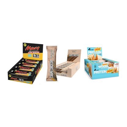 Karamell Lieblingssorten-Riegelbox: 2× Mars Low Sugar High + 2 weitere – alle enthaltenen Artikel