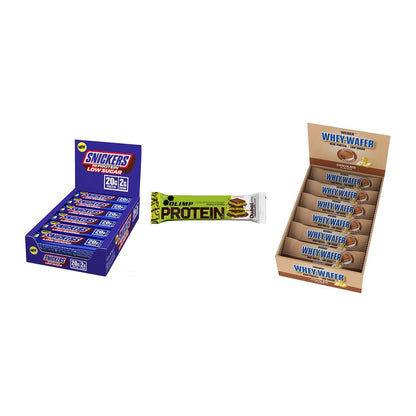 Schokolade Lieblingssorten-Riegelbox: 2× Snickers LOW SUGAR High – alle enthaltenen Artikel