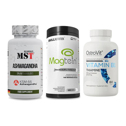 Stress & Balance: MST Ashwagandha + Skill Nutrition + Ostrovit – alle enthaltenen Artikel