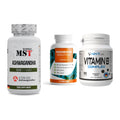 Stress & Balance: MST Ashwagandha + ProFuel Magnesi + NNT Vitamin B – alle enthaltenen Artikel