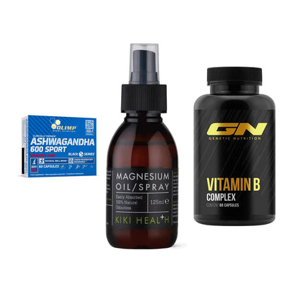 Stress & Balance: Olimp Ashwagand + KIKI Health + GN Vitamin – alle enthaltenen Artikel