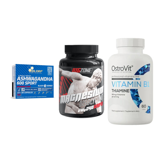 Stress & Balance: Olimp Ashwagand + Big Zone + Ostrovit – alle enthaltenen Artikel