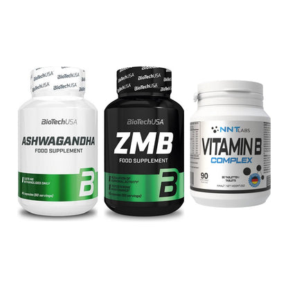 Stress & Balance: BioTech Ashwaga + BioTech ZMB + NNT Vitamin B – alle enthaltenen Artikel