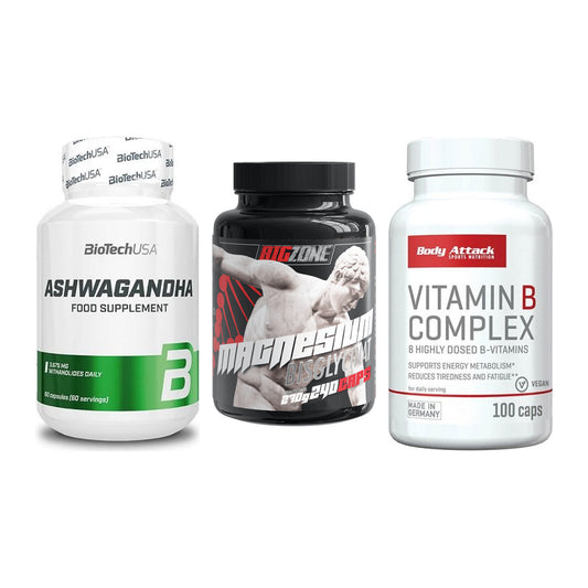 Stress & Balance: BioTech Ashwaga + Big Zone + Body Attack – alle enthaltenen Artikel
