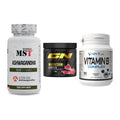 Stress & Balance: MST Ashwagandha + GN Magnesium + NNT Vitamin B – alle enthaltenen Artikel