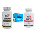 Stress & Balance: MST Ashwagandha KSM-66 + Olimp ZMA + MST Niacin – alle enthaltenen Artikel