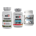 Stress & Balance: MST Ashwagandha + MST Magnesium + NNT Vitamin B – alle enthaltenen Artikel