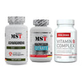 Stress & Balance: MST Ashwagandha + MST Magnesium + Body Attack – alle enthaltenen Artikel