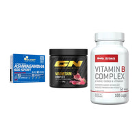 Stress & Balance: Olimp Ashwagand + GN Magnesium + Body Attack