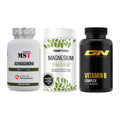 Stress & Balance: MST Ashwagandha + Sinob Magnesium + GN Vitamin – alle enthaltenen Artikel