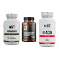 Stress & Balance: MST Ashwagandha + BioTech Calcium + MST Niacin – alle enthaltenen Artikel