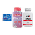 Stress & Balance: Olimp Ashwagand + INLEAD Vitamin + MST Niacin – alle enthaltenen Artikel