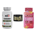 Stress & Balance: MST Ashwagandha + Peak Magnesium + INLEAD Vitamin – alle enthaltenen Artikel