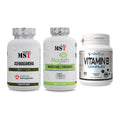 Stress & Balance: MST Ashwagandha + MST Magnesium + NNT Vitamin B – alle enthaltenen Artikel