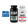Stress & Balance: Olimp Ashwagand + ESN Magnesium + MST Niacin – alle enthaltenen Artikel