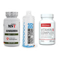 Stress & Balance: MST Ashwagandha + MST Magnesium + Body Attack – alle enthaltenen Artikel