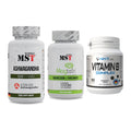 Stress & Balance: MST Ashwagandha + MST Magnesium + NNT Vitamin B – alle enthaltenen Artikel