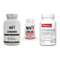 Stress & Balance: MST Ashwagandha + MST Zinc + Body Attack – alle enthaltenen Artikel