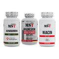 Stress & Balance: MST Ashwagandha + MST Magnesium + MST Niacin – alle enthaltenen Artikel