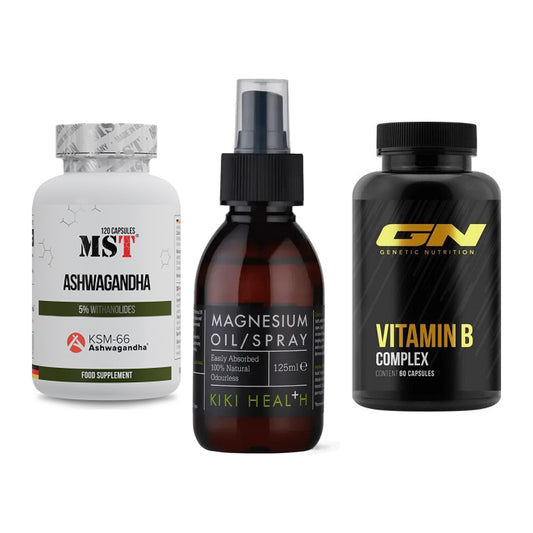 Stress & Balance: MST Ashwagandha + KIKI Health + GN Vitamin – alle enthaltenen Artikel