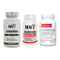Stress & Balance: MST Ashwagandha + MST Magnesium + Body Attack – alle enthaltenen Artikel