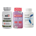 Stress & Balance: MST Ashwagandha + INLEAD Vitamin + Ostrovit – alle enthaltenen Artikel