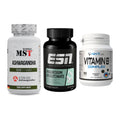 Stress & Balance: MST Ashwagandha + ESN Magnesium + NNT Vitamin B – alle enthaltenen Artikel