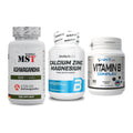 Stress & Balance: MST Ashwagandha + BioTech Calcium + NNT Vitamin B – alle enthaltenen Artikel