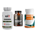 Stress & Balance: MST Ashwagandha + BioTech Calcium + ProFuel BIOTIN – alle enthaltenen Artikel