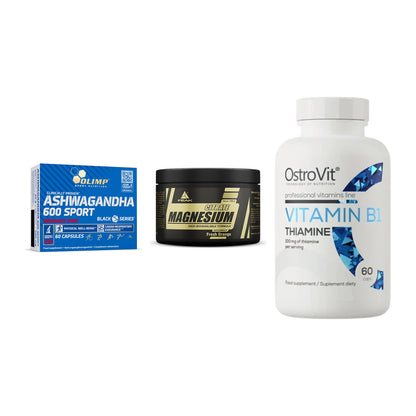 Stress & Balance: Olimp Ashwagand + Peak Magnesium + Ostrovit – alle enthaltenen Artikel