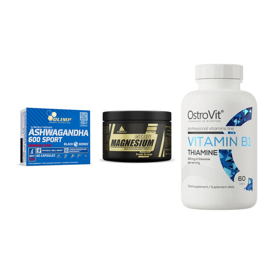 Stress & Balance: Olimp Ashwagand + Peak Magnesium + Ostrovit – alle enthaltenen Artikel