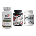 Stress & Balance: MST Ashwagandha + Big Zone + NNT Vitamin B – alle enthaltenen Artikel
