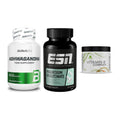 Stress & Balance: BioTech Ashwaga + ESN Magnesium + Peak Vitamin B – alle enthaltenen Artikel