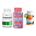 Stress & Balance: BioTech Ashwaga + INLEAD Vitamin + ProFuel Vitamin – alle enthaltenen Artikel