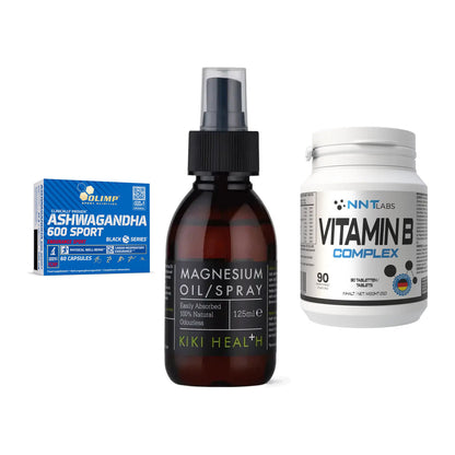 Stress & Balance: Olimp Ashwagand + KIKI Health + NNT Vitamin B – alle enthaltenen Artikel
