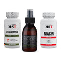 Stress & Balance: MST Ashwagandha + KIKI Health + MST Niacin – alle enthaltenen Artikel