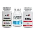 Stress & Balance: MST Ashwagandha + BioTech Calcium + MST Niacin – alle enthaltenen Artikel