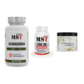 Stress & Balance: MST Ashwagandha + MST Zinc + Peak Vitamin B – alle enthaltenen Artikel