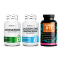 Stress & Balance: BioTech Ashwaga + BioTech Calcium + ProFuel Vitamin – alle enthaltenen Artikel
