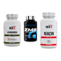 Stress & Balance: MST Ashwagandha KSM-66 + Scitec ZMB + MST Niacin – alle enthaltenen Artikel