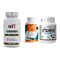 Stress & Balance: MST Ashwagandha + ProFuel Magnesi + NNT Vitamin B – alle enthaltenen Artikel