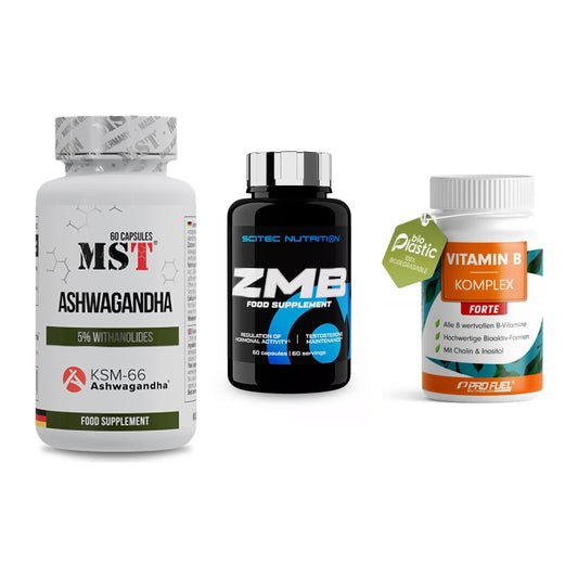 Stress & Balance: MST Ashwagandha + Scitec ZMB + ProFuel Vitamin – alle enthaltenen Artikel