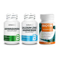 Stress & Balance: BioTech Ashwaga + BioTech Calcium + ProFuel BIOTIN – alle enthaltenen Artikel