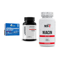 Stress & Balance: Olimp Ashwagand + Scitec Magnesiu + MST Niacin – alle enthaltenen Artikel