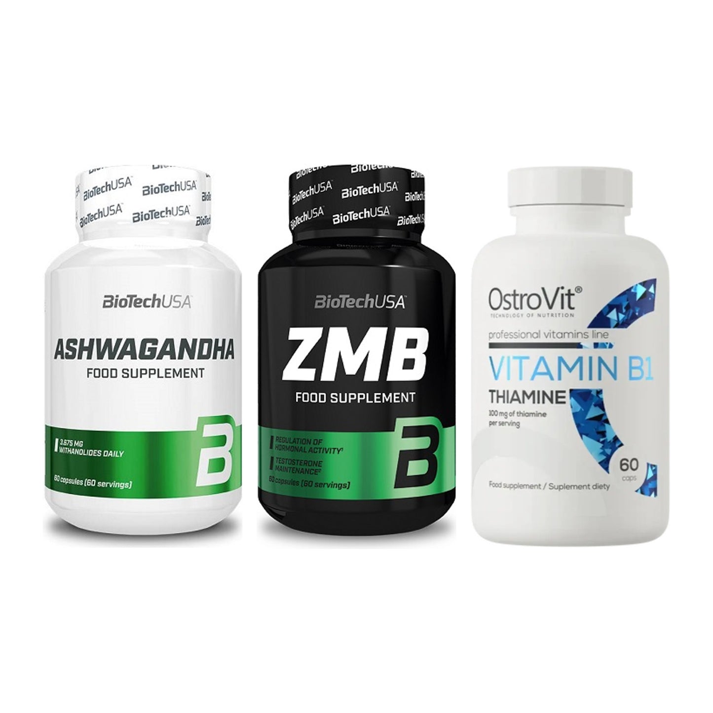 Stress & Balance: BioTech Ashwaga + BioTech ZMB + Ostrovit – alle enthaltenen Artikel