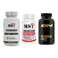 Stress & Balance: MST Ashwagandha + MST Magnesium + GN Vitamin – alle enthaltenen Artikel